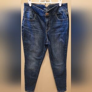 Maurices, high waist, skinny jean, Large
